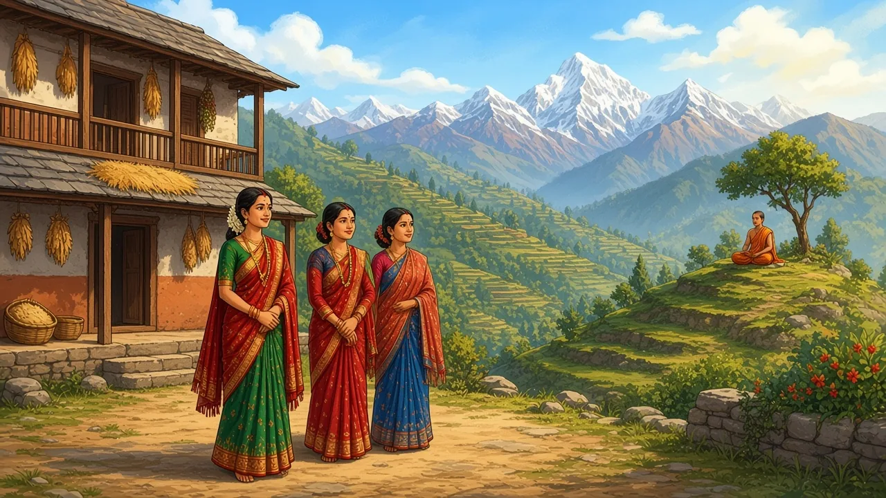 Parvati is the mountain's daughter. She has already chosen Shiva.